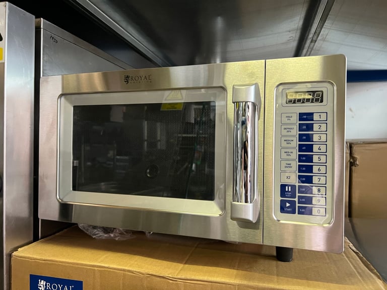 BRAND NEW COMMERCIAL CATERING 1550W MICROVAVE OVEN CAFE KEBAB CHICKEN RESTAURANT SHOP