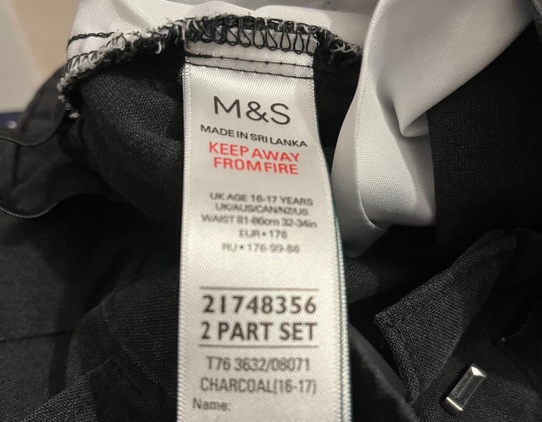 image for School Trouser Uk 16-17 yrs 