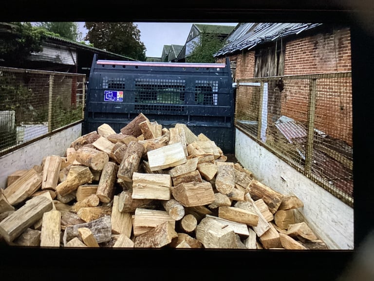Fully seasoned ready to burn firewood free delivery and stacking 