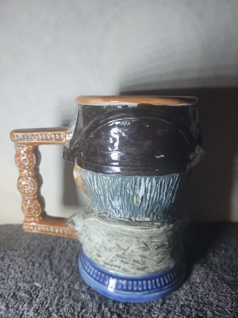 character mug/ Toby Style/ Capodimonte/Italian.