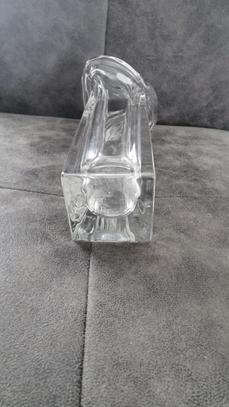 Mikasa Crystal Tulip Vase V Shape 