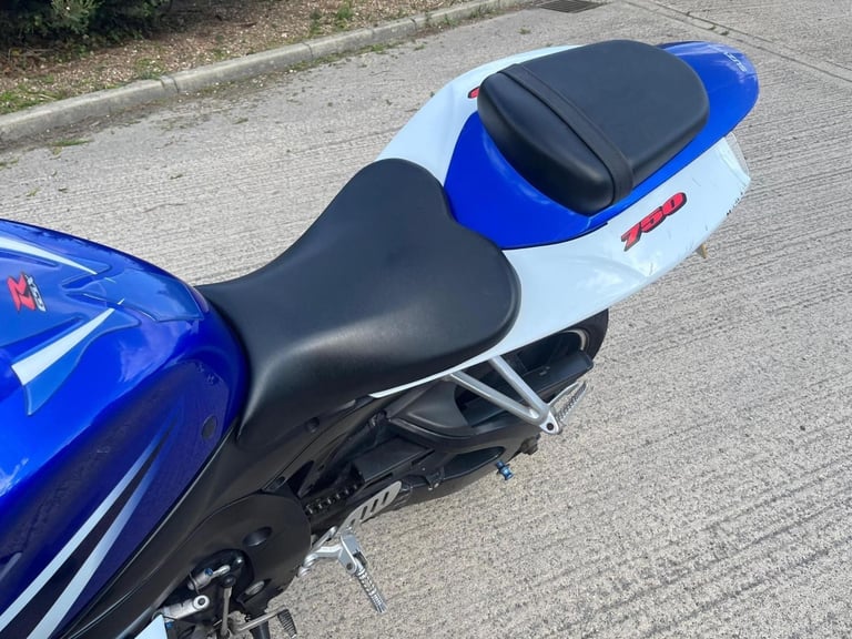 2007 07 SUZUKI GSXR 750 K7 GSXR750 BLUE SPORTS SUPERSPORT
