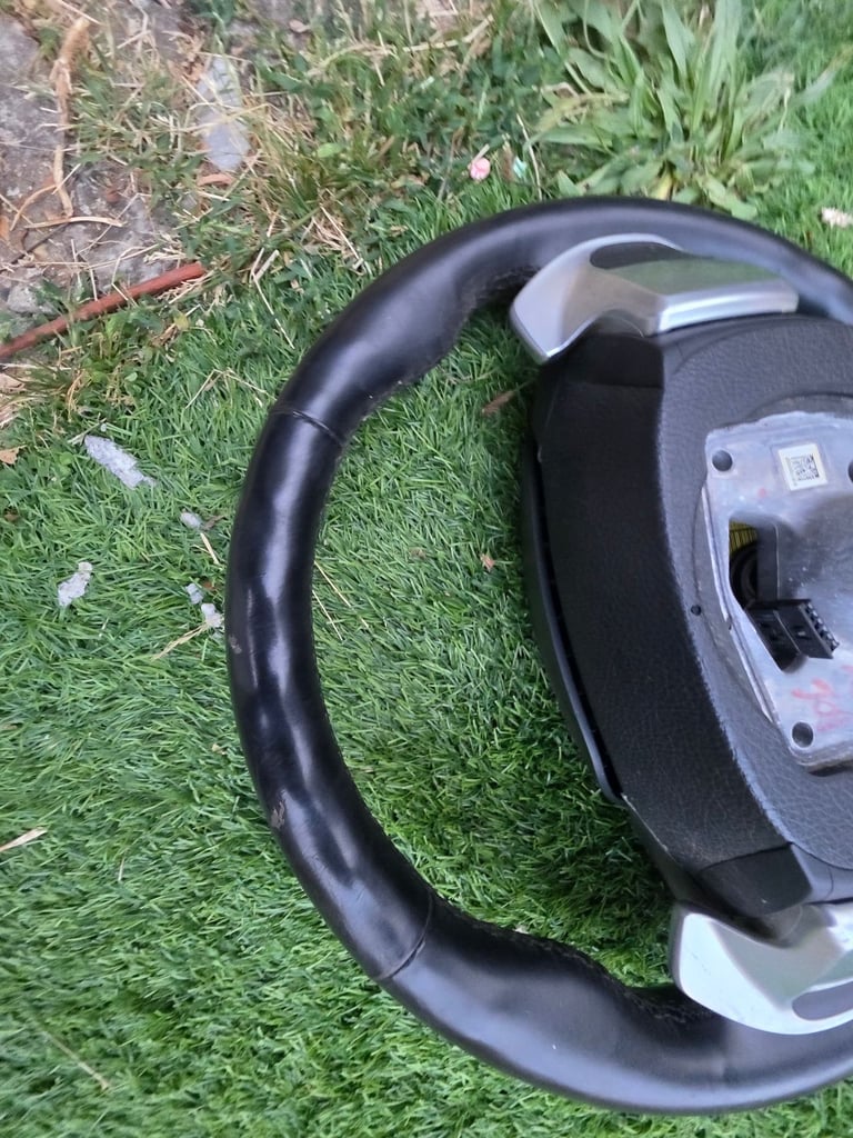 BMW F10 F11 5 SERIES M SPORT PADDLE SHIFT STEERING WHEEL AIRBAG Breaking Parts 