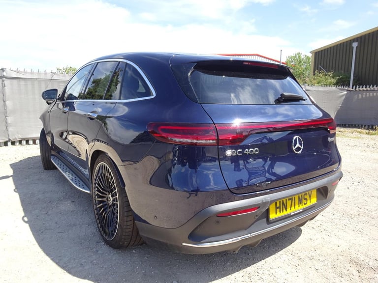 2021 71 REG MERCEDES EQC 400 4MATIC AMG LINE PREMIUM+ ELECTRIC DAMAGED SALVAGE