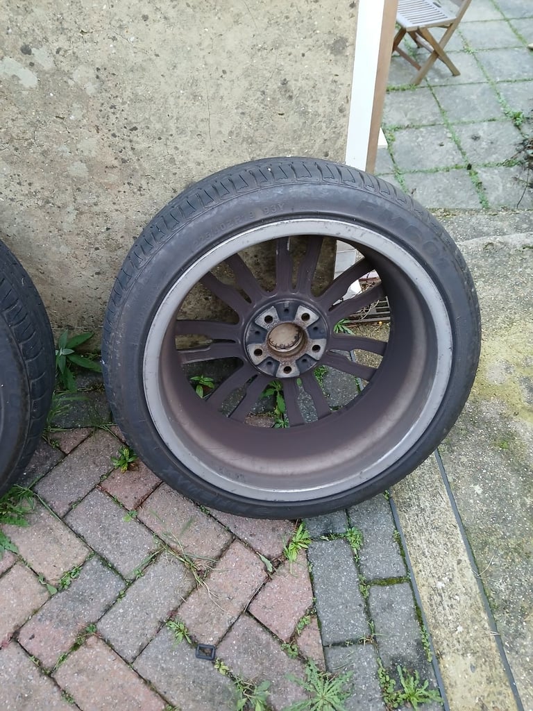 Genuine set of 19inch BMW msport wheel's with tyre's 