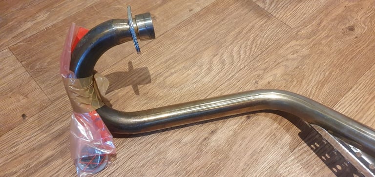 Honda Monkey 125cc aftermarket stainless steel exhaust 