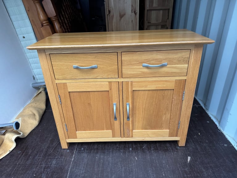 image for Solid oak sideboard Possible Delivery 