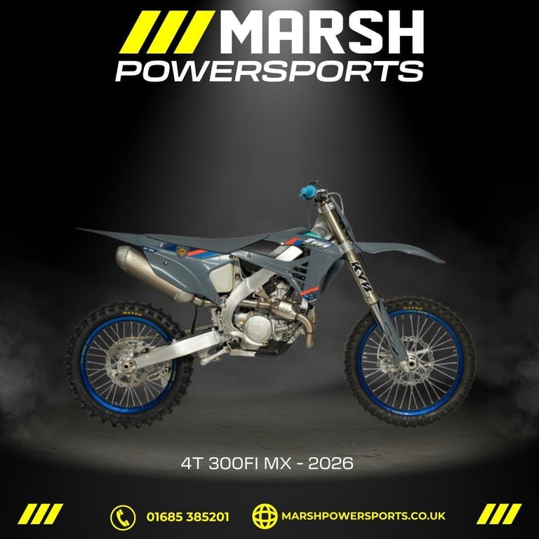 TM 4T 300Fi MX 2026, TM UK Main Dealer, Reserve NOW!