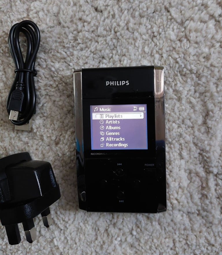 Philips Recording Audio Jukebox HDD120/05 Dictaphone,MP3 WMA 