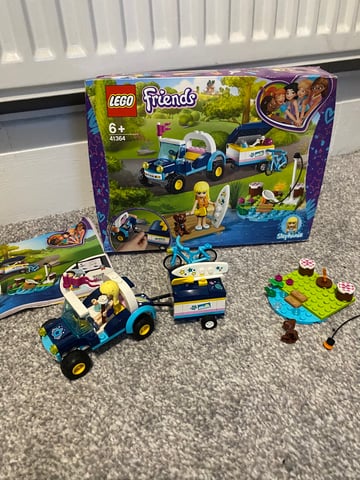 Lego friends stephanie's top buggy and trailer