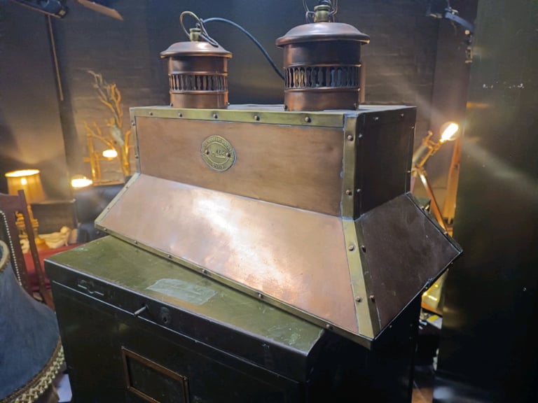 Copper Light Lamp RRP £1020.00 Cannock Mining Co Staffs 