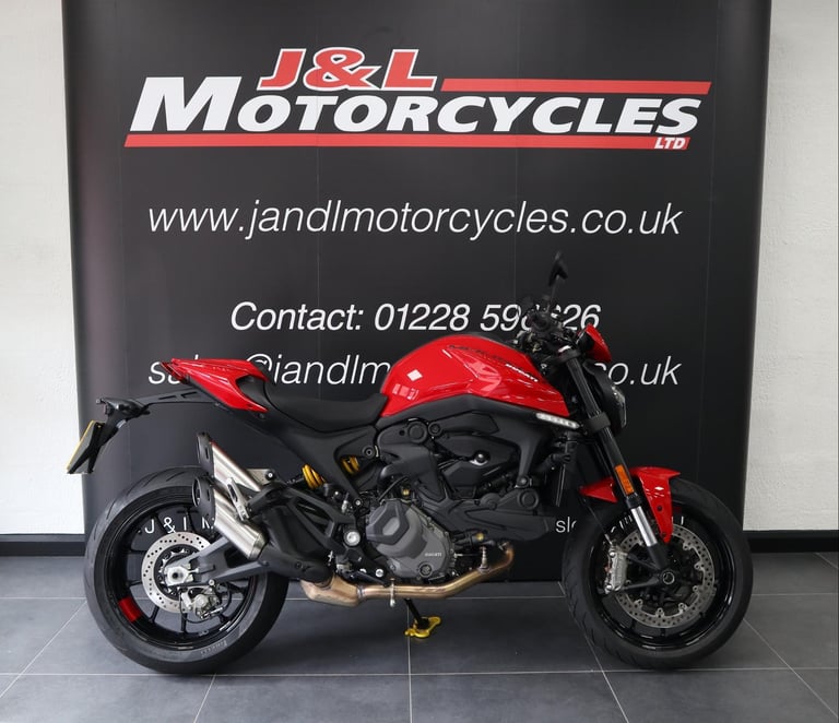 Ducati Monster Plus, low Miles Full service history
