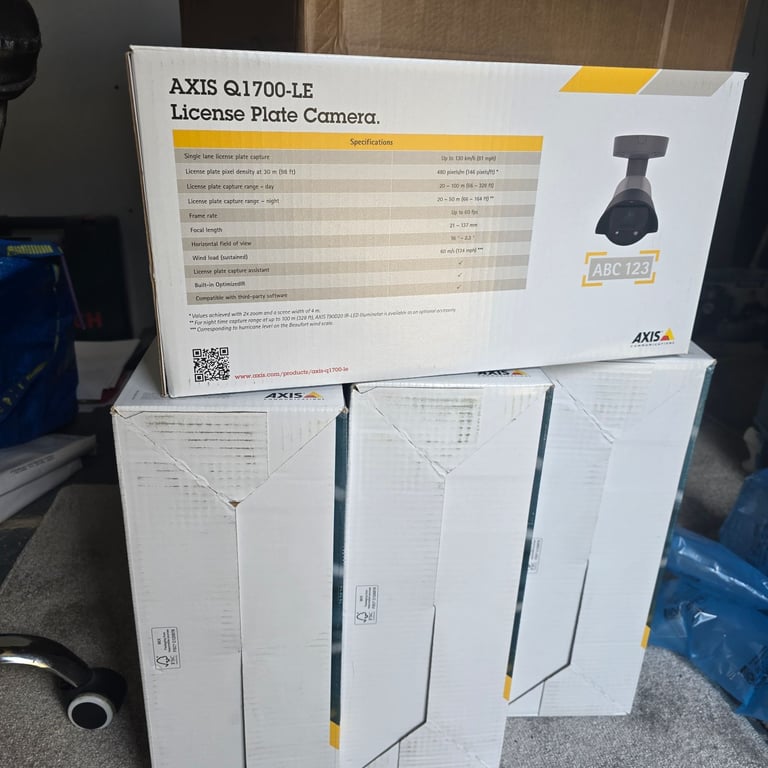 image for Axis Q1700 - LE ANPR CCTV camera