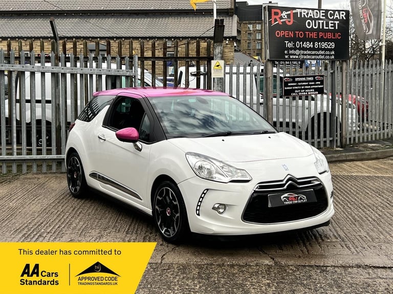 2014 Citroen DS3 1.6 e-HDi 115 Airdream DSport Pink 3dr HATCHBACK DIESEL Manual