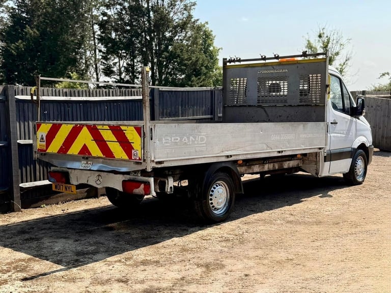 2017 Mercedes-Benz Sprinter 3.5t Chassis Cab +  + 16K + HPI CLEAR + DROP SIDE
