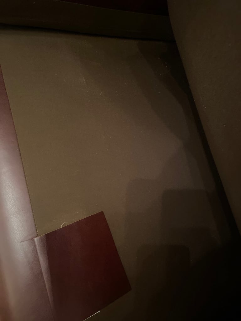 Laura Ashley leather sofas x 2