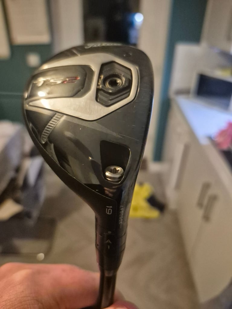 Full set titleist irons,driver, 3 wood, hybrid, mizuno rusty wedges and titleist bag 