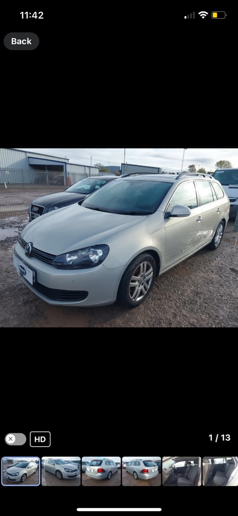 image for 2011 Volkswagen Golf mk6 1.4 tsi dsg BREAKING 
