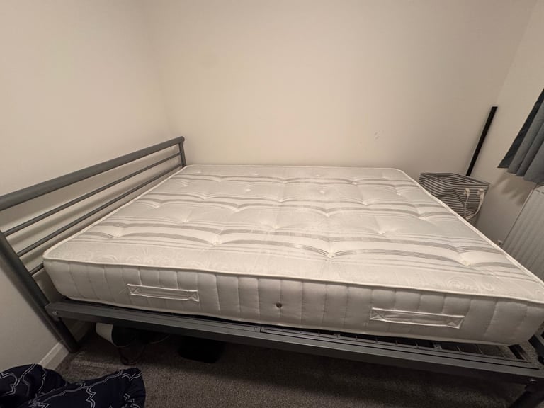 image for Free Double Bed Frame + Mattress. 