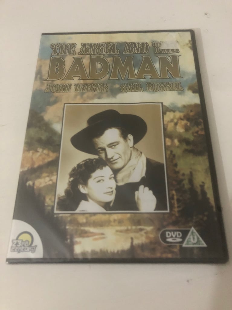 Angel and the Badman ~ John Wayne ~ Original Black / White Film on DVD ~ New / Sealed 