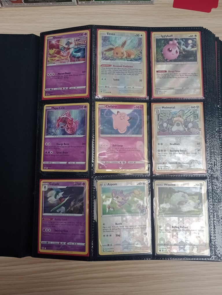 image for Binder full of Pokémon cards 