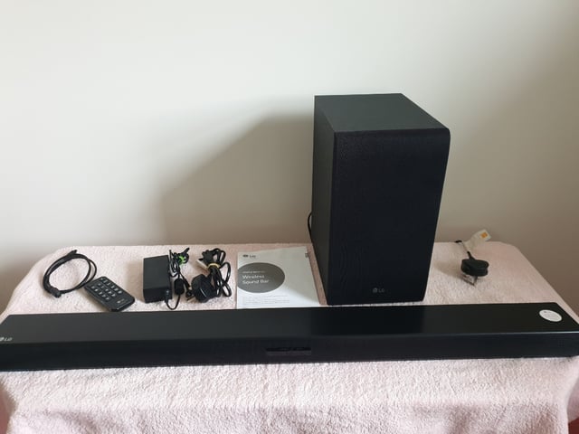 SOUNDBAR: LG Model SH4D with SUBWOOFER, REMOTE CONTROL and MANUAL.  Excellent Condition | in Perth, Perth and Kinross | Gumtree