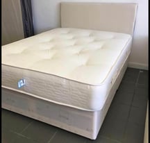 DOUBLE BED FRAME ONLY / BED FRAME + MATTRESS AVAILABLE