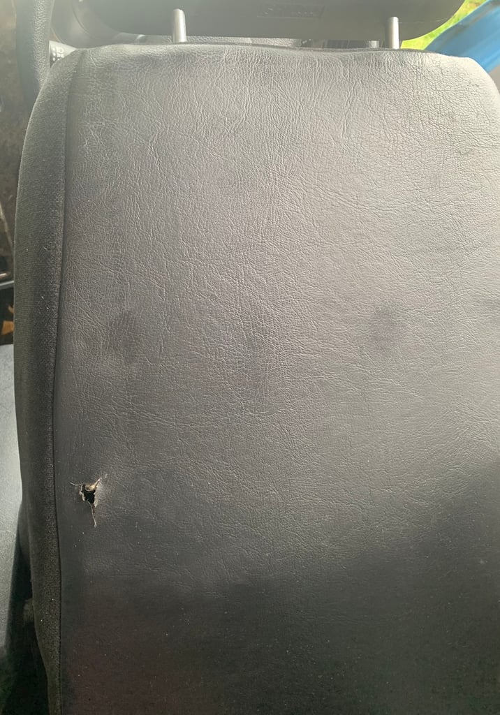 Tx4 London taxi drivers seat  