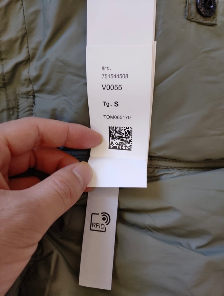 Stone island khaki green puffer jacket