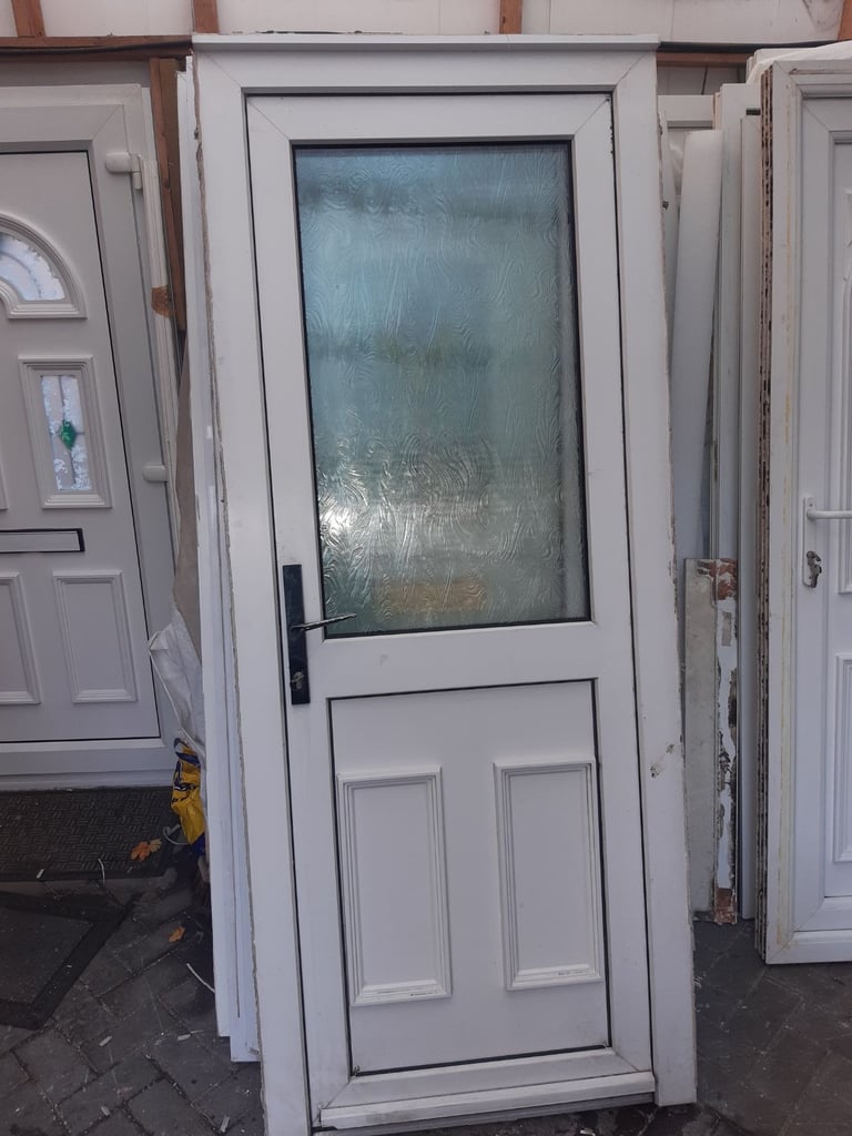 Pvc bak door very vlean