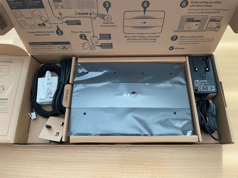 BT SMART HUB / WIFI EXTENDER – BRAND NEW IN BOX