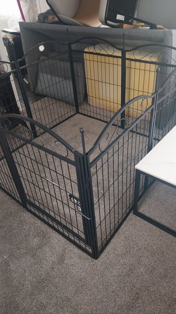 Dog rabbit play pen