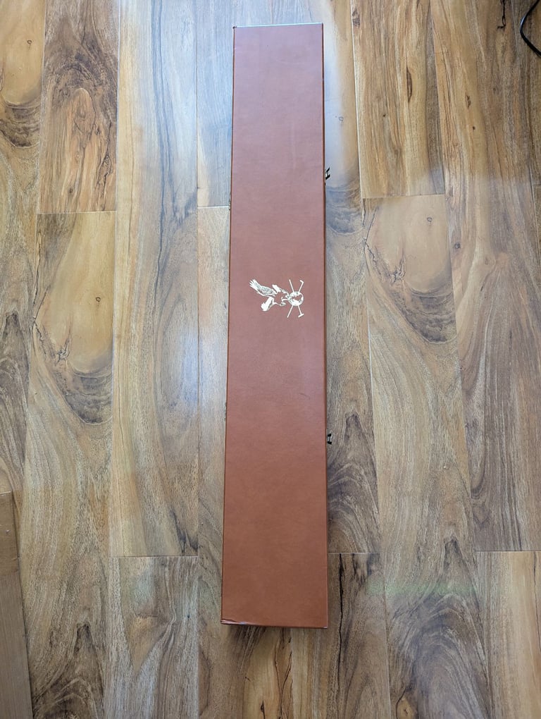 {{ GOLDEN EAGLE Brass Putter with Display Box Unused}}