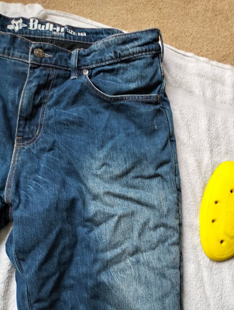 Bull-it 17 SR6 Mens Jeans Motorcycle Regular Leg Covec 36"W Leg 32" Reg