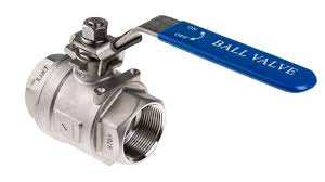 image for Stainless Steel Ball Valve – Used but Working Perfectly | Industrial Grade