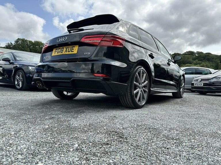2018 Audi A3 1.5 TFSI CoD Black Edition Sportback 5dr Petrol Manual Euro 6 (s/s) (150 ps Hatchbac...