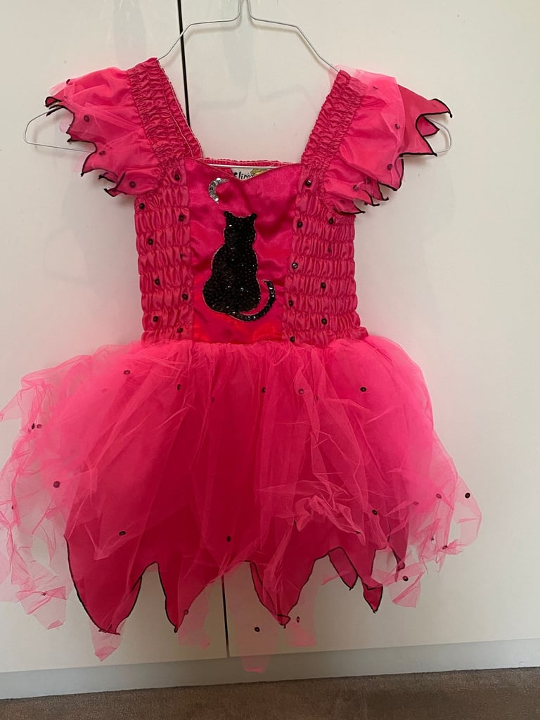 Halloween girls Witch costume size 5-6 years