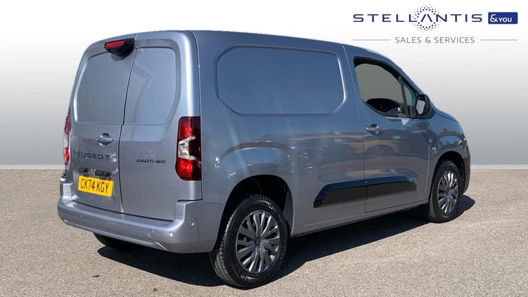 2024 Peugeot Partner 1.5 BlueHDi 1000 Asphalt Standard Panel Van 5dr Diesel EAT8 SWB Euro 6 (s/s ...