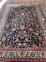 Tabriz hand knotted wool rug 170x250cm