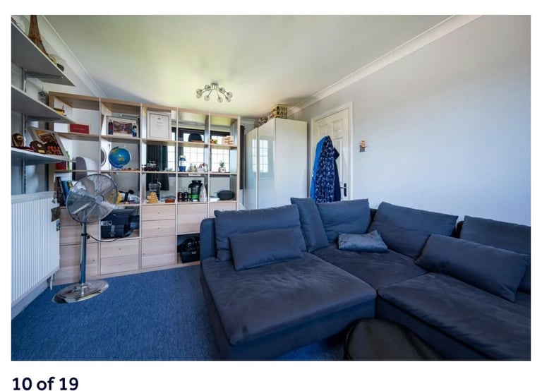 IKEA - 3 seater corner sofa, Soderhamn, Dark Grey