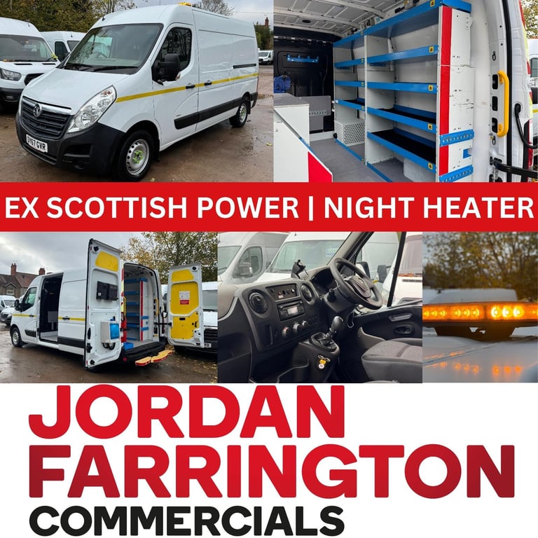 2017 67 reg VAUXHALL MOVANO L2H2 EU6 PLANT FITTER MOBILE SERVICE WORKSHOP VAN