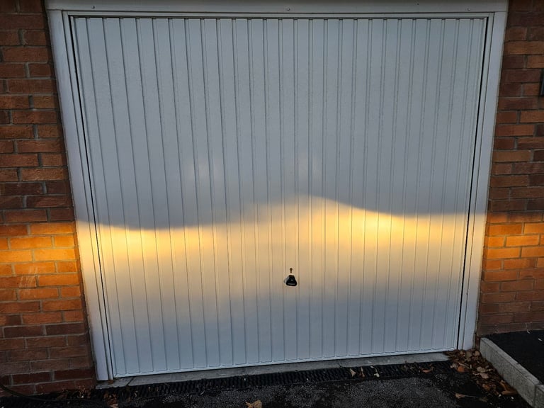 Garador Carlton 7'6" x 7'0" Up & Over Steel Garage Door – White