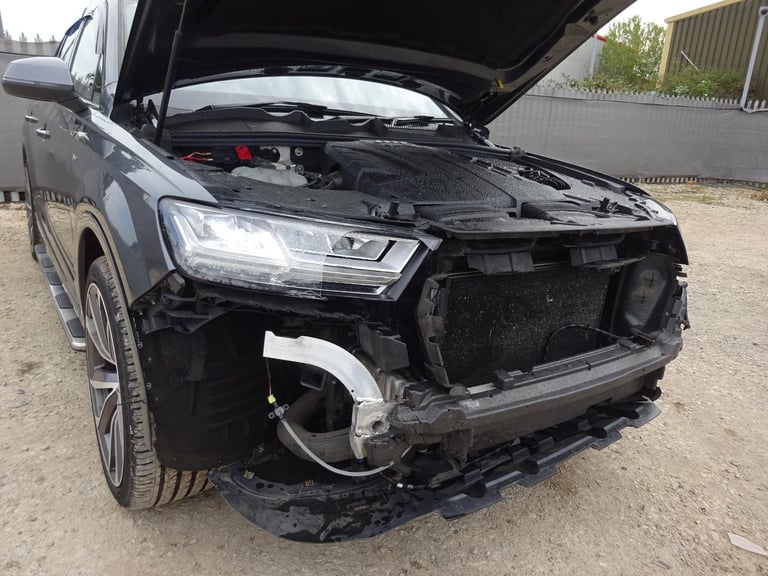2017 17 REG AUDI Q7 S LINE TDI QUATTRO AUTO DAMAGED REPAIRABLE SALVAGE