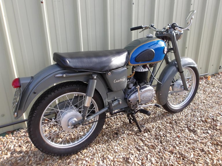 James Captain 200 Villiers 1957 Classic 2 Stroke, Tax & Mot Exempt. 