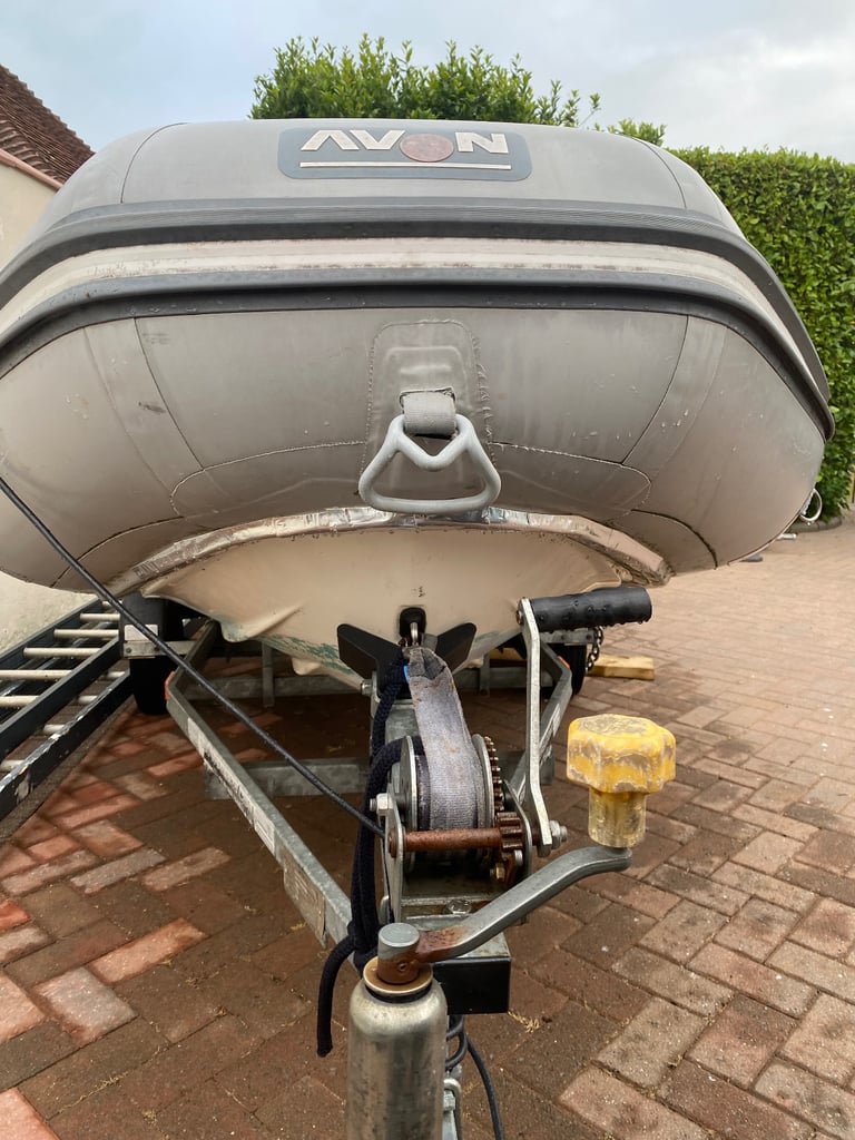 Avon 20hp rib boat
