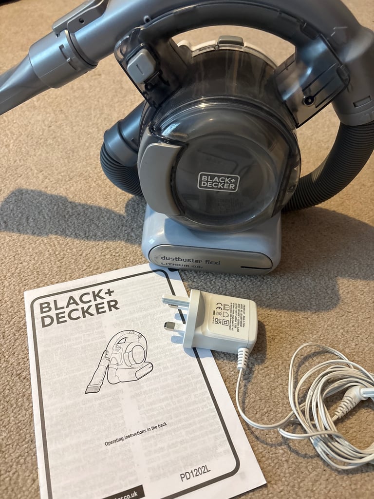 Black & Decker car hoover rechargeable