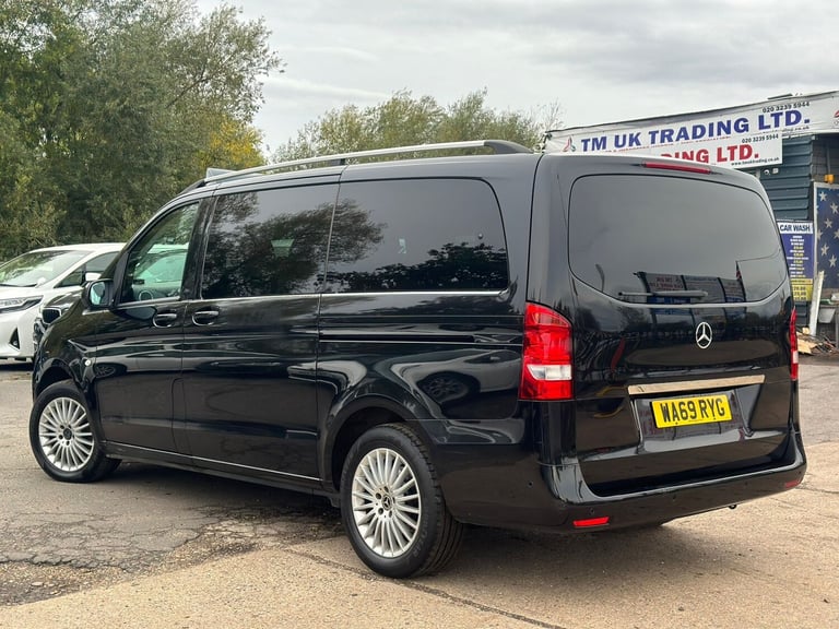 2019 Mercedes-Benz Vito 2.1 116 Diesel Auto PCO Ready 9 Seats CDI Double Cab 5dr ULEZ Free MPV Di...