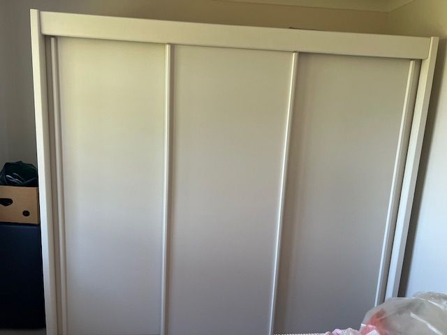 image for Nolte Mobel Freestanding White Matt Wardrobe with 3 Sliding Doors