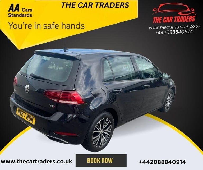 2017 Volkswagen Golf 1.4 TSI SE Nav Hatchback 5dr Petrol DSG Euro 6 (s/s) (125 ps) Hatchback Petr...