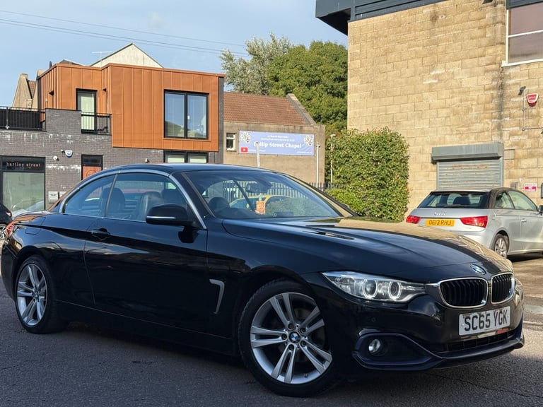 2015 BMW 4 Series 2.0 420i Sport Euro 6 (s/s) 2dr CONVERTIBLE Petrol Manual